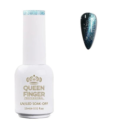 NP01 QUEENFINGER Gel Nail Polish 1 Pcs 15ml Soak Off Spring Gel Polish Nail Art Manicure Salon DIY Gel Nail Design Decoration at Home Uv Nail Lamp Needed