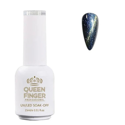 NP01 QUEENFINGER Gel Nail Polish 1 Pcs 15ml Soak Off Spring Gel Polish Nail Art Manicure Salon DIY Gel Nail Design Decoration at Home Uv Nail Lamp Needed