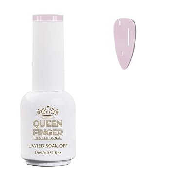 NP01 QUEENFINGER Gel Nail Polish 1 Pcs 15ml Soak Off Spring Gel Polish Nail Art Manicure Salon DIY Gel Nail Design Decoration at Home Uv Nail Lamp Needed