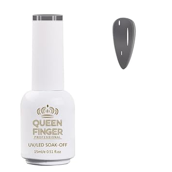NP01 QUEENFINGER Gel Nail Polish 1 Pcs 15ml Soak Off Spring Gel Polish Nail Art Manicure Salon DIY Gel Nail Design Decoration at Home Uv Nail Lamp Needed