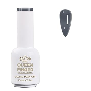 NP01 QUEENFINGER Gel Nail Polish 1 Pcs 15ml Soak Off Spring Gel Polish Nail Art Manicure Salon DIY Gel Nail Design Decoration at Home Uv Nail Lamp Needed