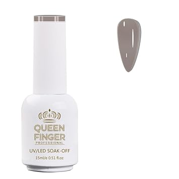 NP01 QUEENFINGER Gel Nail Polish 1 Pcs 15ml Soak Off Spring Gel Polish Nail Art Manicure Salon DIY Gel Nail Design Decoration at Home Uv Nail Lamp Needed