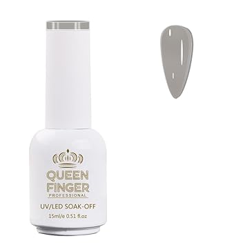NP01 QUEENFINGER Gel Nail Polish 1 Pcs 15ml Soak Off Spring Gel Polish Nail Art Manicure Salon DIY Gel Nail Design Decoration at Home Uv Nail Lamp Needed