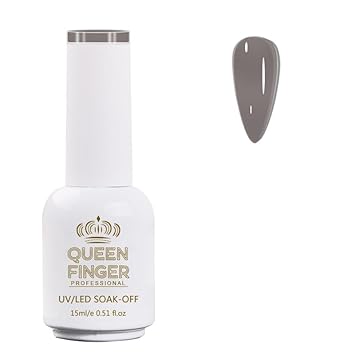 NP01 QUEENFINGER Gel Nail Polish 1 Pcs 15ml Soak Off Spring Gel Polish Nail Art Manicure Salon DIY Gel Nail Design Decoration at Home Uv Nail Lamp Needed