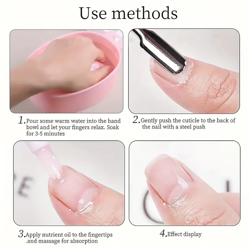 GV741 Professional Nail Art Soaking Bowl: Unscented Nail Polish Tray for Effortless Nail Care