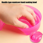 GV741 Professional Nail Art Soaking Bowl: Unscented Nail Polish Tray for Effortless Nail Care