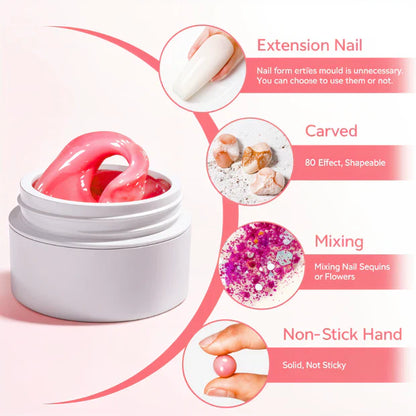 GV984 Vayve Solid Builder Gel 15g | Non-Stick Nail Extension Gel