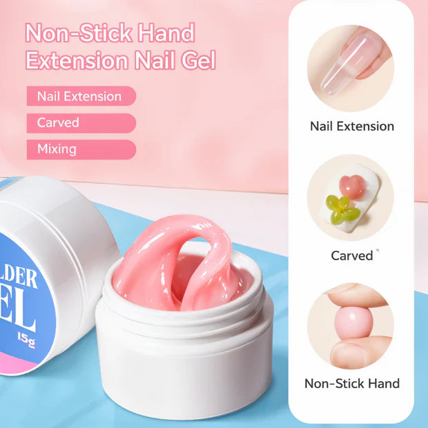 GV983 Vayve Solid Builder Gel 15g | Non-Stick Nail Extension Gel