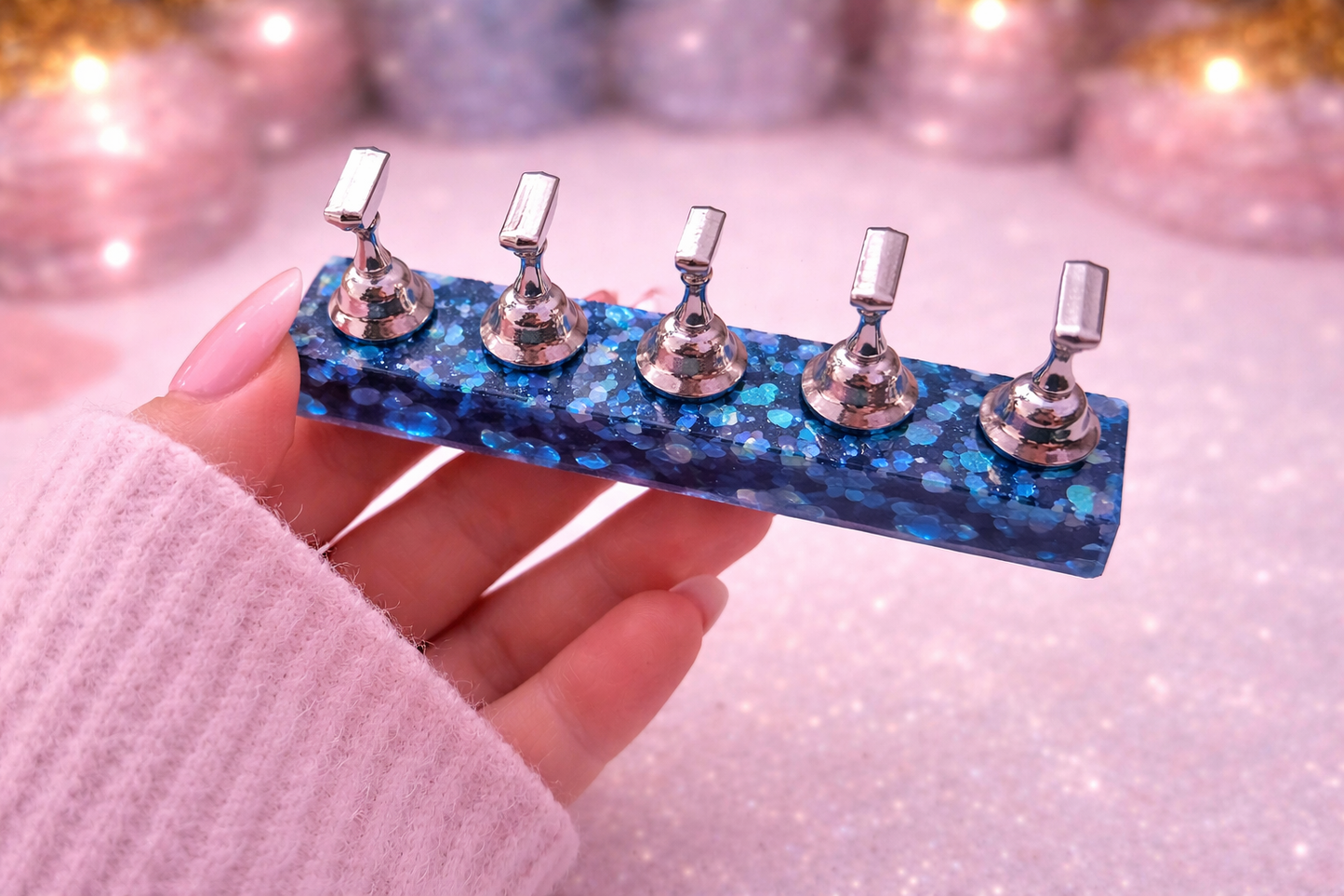GV1000 Magnetic Nail Display Stand for Press-On Nails – Nail Tips Holder Set