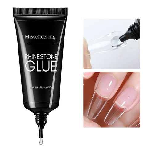 Misscheering Rhinestone Nail Glue 30g – Strong Adhesive Gel
