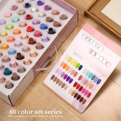 LUX5 Gel Polish Kit – 60 Colors