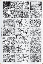 GV732 Floral Nail Stamping Plates – Nail Art Stamp Templates for Creative Manicure Designs (Stamper Free) Pattern may vary