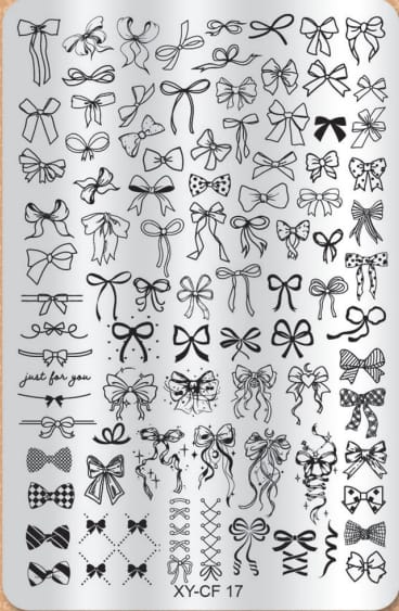 GV732 Floral Nail Stamping Plates – Nail Art Stamp Templates for Creative Manicure Designs (Stamper Free) Pattern may vary