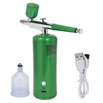 GV1081 Portable Nail Airbrush Machine Kit USB Rechargeable Cordless Spray Gun for Nail Art, Ombre Nails & Gradient Design
