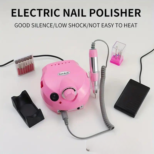 Electric Nail Polisher | Professional Nail Drill Machine for Manicure