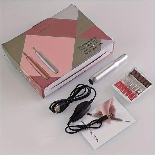 Portable Electric Nail Polishing Machine 102 | Mini USB Nail Drill Kit