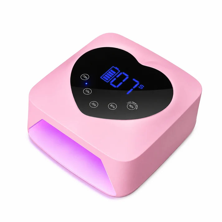 GV1138 UV LED Nail Lamp Cordless 72W Portable Nail Dryer Light Rechargeable UV Light for Gel Nails Polish