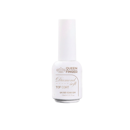 GV941 Queen Finger Gel – High Gloss UV/LED Soak Off No Wipe Top Coat for Long Lasting Nail Shine (15ml)