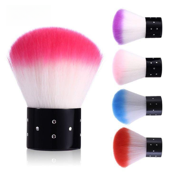 Soft Ombré Mushroom Brush – Dusting Brush for Nail Art & Makeup