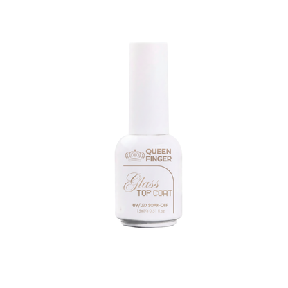 GV941 Queen Finger Gel – High Gloss UV/LED Soak Off No Wipe Top Coat for Long Lasting Nail Shine (15ml)