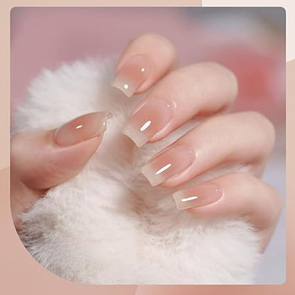 GV190 THR3E STROKES Gel Nail Polish Set - 6 Colors Gel Polish Glitter Gel Polish Sparkle Nail Polish Gel Manicure DIY Salon Nail Art Gifts (NEXUS, 7.5ML)