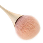 GV227 THR3E STROKES Nail Art Brush, Nail Dust Removal Brush Long Handle Manicure Nail Art Tools Nail Powder Cleaning Brush (MINERAL BRUSH) (MULTICOLOR)
