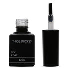 GV339 THR3E STROKES Soak Off UV LED Gel Nail PolishNo Wipe Top Coat (12 ml)