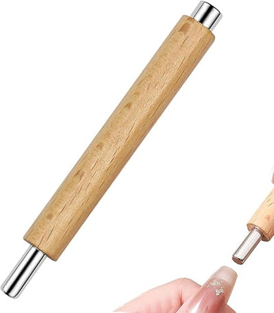 NP341 2-in-1 Multifunctional Cat Eye Gel Magnet Pen – 3D Magnetic Nail Polish Stick for Professional Salon & Home DIY Nail Art Design (Brown)