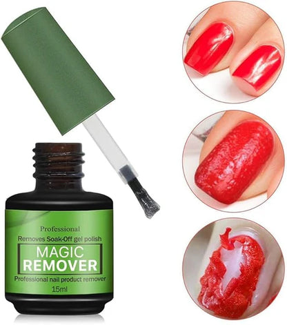 Gel Nail Polish Remover | Fast 3–5 Minute Removal | 15ml