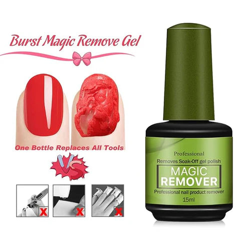 Gel Nail Polish Remover | Fast 3–5 Minute Removal | 15ml