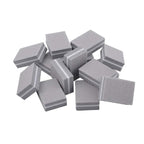 GV481 THR3E STROKES 50 Pcs Mini Buffers for Nails 180/100 Grit Buffer for Acrylic Nails, Blue, 100/180 Grit