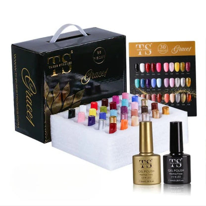 THR3E STROKES Grace1 Professional Gel Polish Kit | 30 Shades