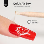 GV514 THR3E STROKES Gel Polish Liquid Latex for Nails: 7.5ML Simple Peel off Cuticle Guard for Nail Polish Nail Art Liquid Latex Barrier Protector Manicure Cuticle Protectors with Stick Gifts for Women
