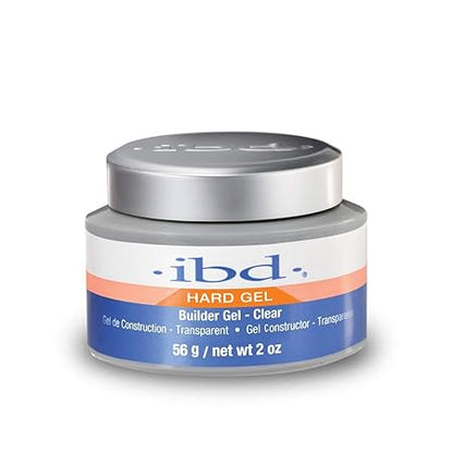 NP81 ibd Hard Gel LED/UV Builder Gel (56g / 2oz) – Professional Strength for Extensions, Overlays, and Natural Nail Growth