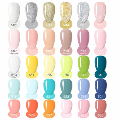 GV183 THR3E STROKES LUX5 Gel Polish Kit 60 Colors