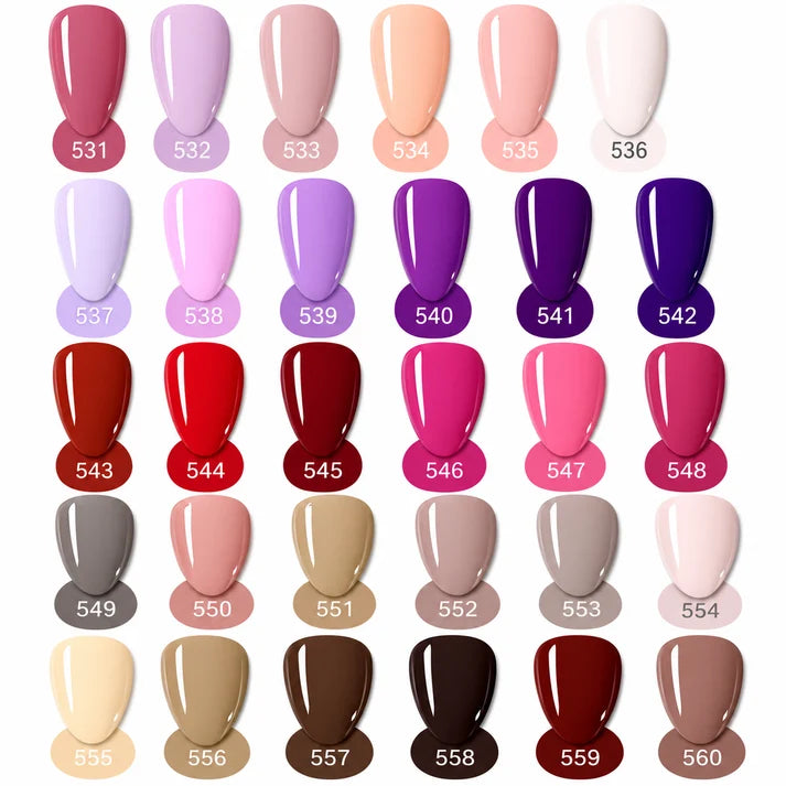 GV183 THR3E STROKES LUX5 Gel Polish Kit 60 Colors