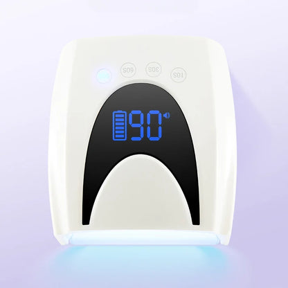 GV1139 Rechargeable UV LED Nail Lamp 72W – Cordless Portable Nail Dryer with 10S/30S/60S/90S Timer for Gel Polish & Nail Art