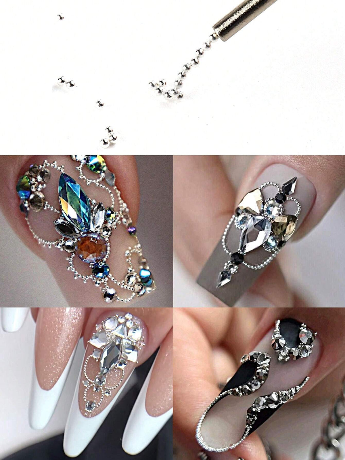 GV678 Nail Art Dotting Pen Tool – Black Handle