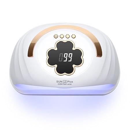 GV671 SUN L2 Plus 248W Double Hands UV LED Nail Dryer – Portable Professional Nail Lamp