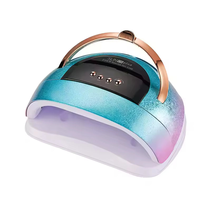 GV665 UV LED Nail Lamp C8 Plus – Professional Gel Nail Dryer with Automatic Sensor & 4 Timers Color may Vary