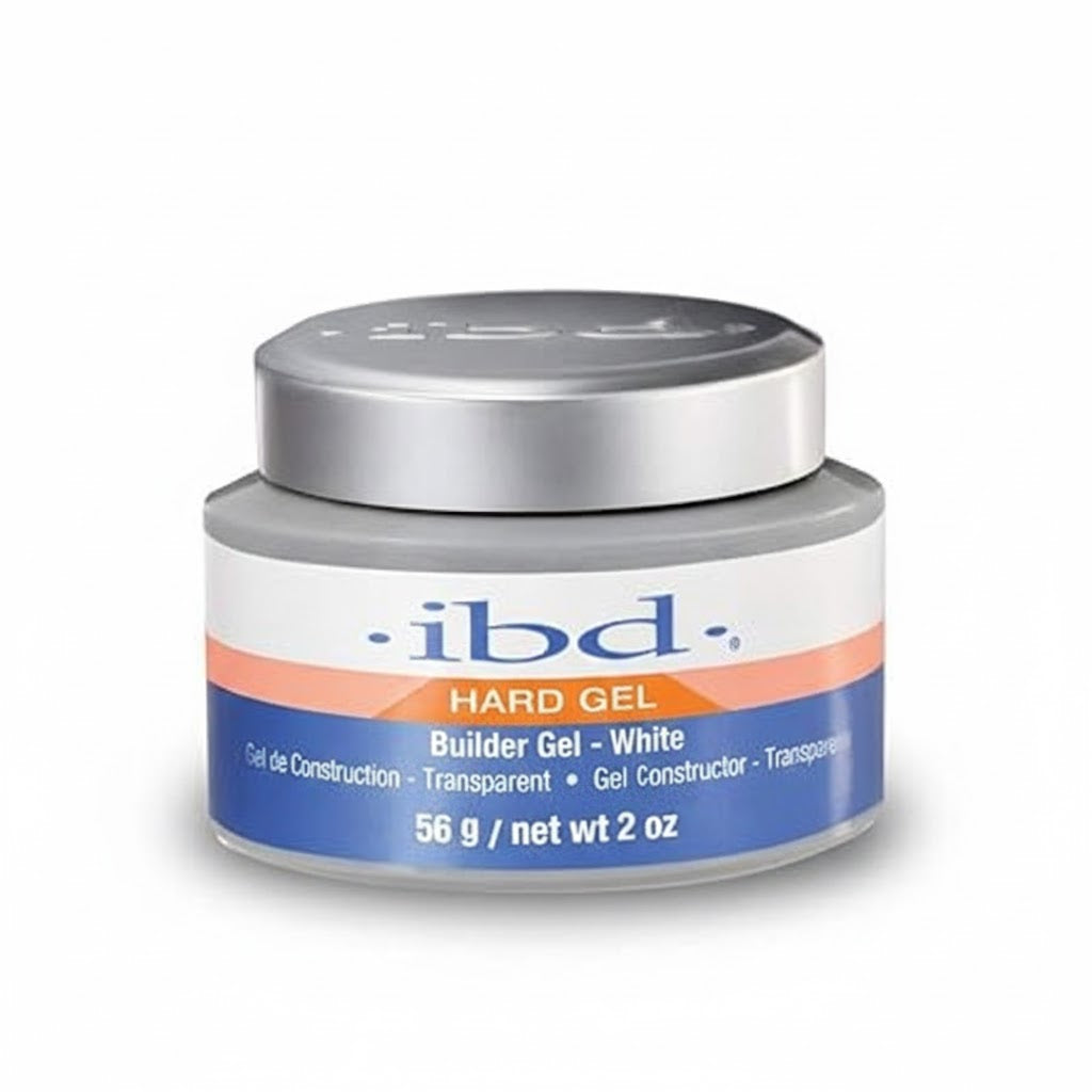 NP81 ibd Hard Gel LED/UV Builder Gel (56g / 2oz) – Professional Strength for Extensions, Overlays, and Natural Nail Growth